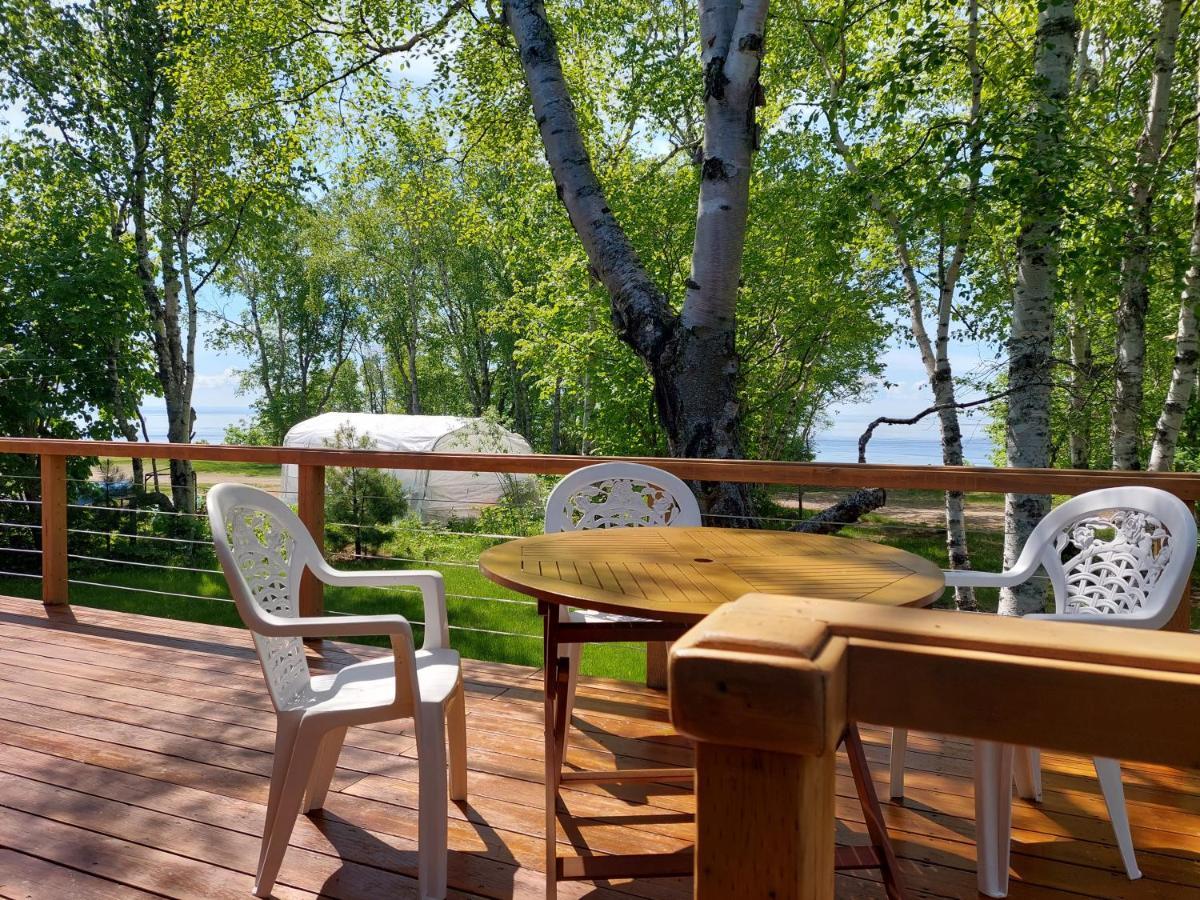 La Nef Bleue Villa Тадусак Екстериор снимка